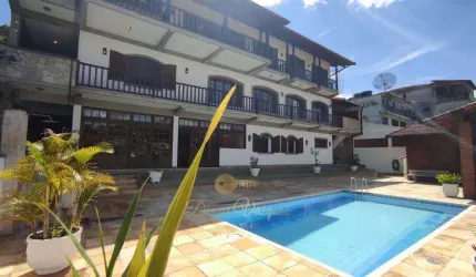 Casa para Venda em Teresópolis, Tijuca, 6 dormitórios, 3 suítes, 8 banheiros, 4 vagas