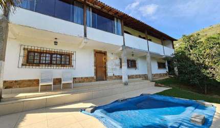 Casa em Condomínio para Venda em Teresópolis, Vale Alpino, 4 dormitórios, 1 suíte, 3 banheiros, 2 vagas