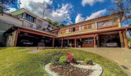 Casa para Venda em Teresópolis, Quinta da Barra, 5 dormitórios, 4 banheiros, 5 vagas