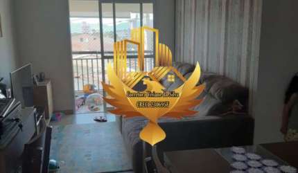 Excelente oportunidade: Apartamento à venda em Taubaté-SP, Vila das Jabuticabeiras, 3 quartos, 1 suíte, 1 sala, 2 banheiros, 2 vagas de garagem.