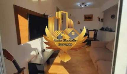 Apartamento à venda em Taubaté-SP, Vila das Jabuticabeiras: 2 quartos, 1 suíte, 1 sala, 2 banheiros, 1 vaga de garagem, 76m².