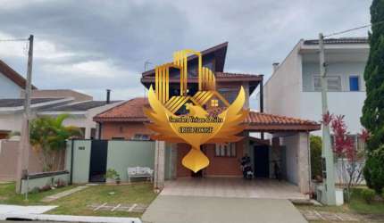 Casa de Luxo em Condomínio à Venda em Taubaté-SP, Bairro Piracangaguá! 2 Quartos, 1 Suíte, 2 Salas, 1 Banheiro, 2 Vagas de Garagem, 192,54 m² de Área!
