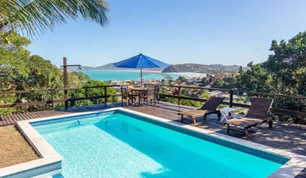 Casa com Vista Mar deslumbrante em condomínio privativo em Geribá por R$ 3.600.000,00!!