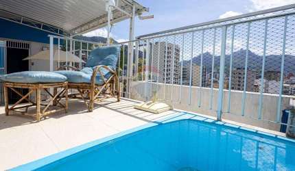 Cobertura à venda na Tijuca, 3 quartos (1 suíte), piscina, 106m2, 1 vaga