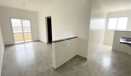 Apartamento com 2 dorms, Caiçara, Praia Grande - R$ 390 mil, Cod: 388