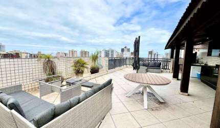 Cobertura com 3 quartos, Tupi, Praia Grande - R$ 910 mil, Cod: 939