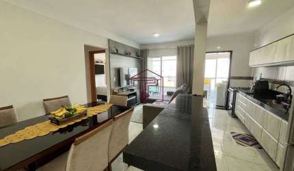 Apartamento com 2 quartos, Caiçara, Praia Grande - R$ 629 mil, Cod: 1252