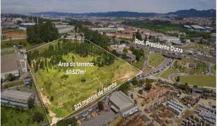 Área à venda, 50527 m² por R$ 68.000.000,00 - Bonsucesso - Guarulhos/SP