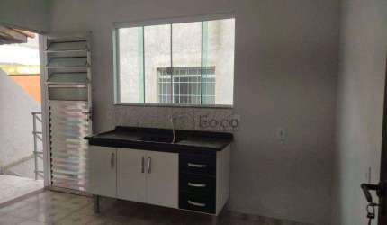 Casa com 1 dormitório para alugar, 40 m² por R$ 850,00/mês - Parque Continental II - Guarulhos/SP
