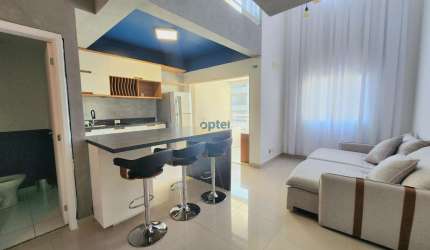 Duplex 1 dorm, 1 vaga,  para locação Av Kennedy Marco Zero Mix
