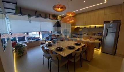 APARTAMENTO A VENDA 83,42 M² , 03 DORMS (1 SUITE)3 VARANDAS, LAVABO, DEPOSITO PRIVATIVO