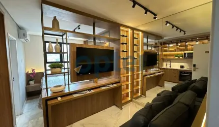 Loft de Luxo totalmente mobiliado no Centro de São Bernardo: 1 quarto, 1 suíte, 1 sala, 1 banheiro, 25m². Alugue já!