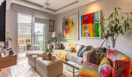 Aconchegante apartamento tipo para venda com 3 quartos, sendo 1 suíte, 80m²