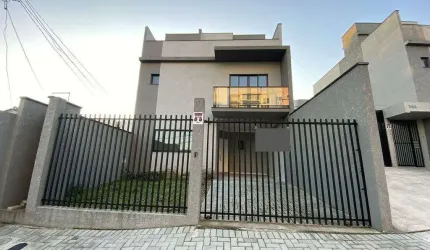Sobrado com 173,83m² 3 quartos, à venda, no bairro Boneca do Iguaçu em São José dos Pinhais