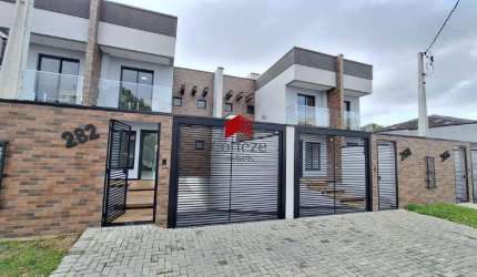 Sobrado com 170m² 3 quartos, à venda, no bairro Pedro Moro em São José dos Pinhais