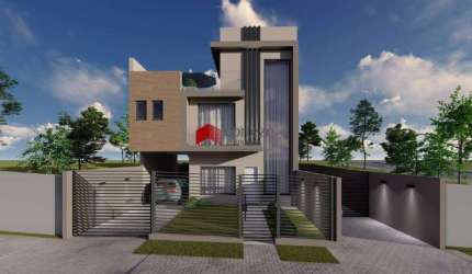 Sobrado com 126m² 3 quartos, à venda, no bairro Uberaba em Curitiba