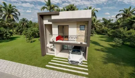 Sobrado em condomínio com 145,6m² 3 quartos, à venda, no bairro Costeira em São José dos Pinhais