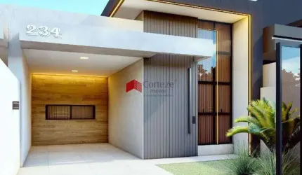 Casa com 123m² 3 quartos, à venda, no bairro São Pedro em São José dos Pinhais