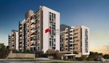 Apartamento com 59,93m² 2 quartos, à venda, no bairro Tingui em Curitiba