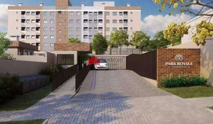 Apartamento com 57,27m² 2 quartos, à venda, no bairro Pedro Moro em São José dos Pinhais