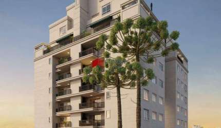 Apartamento com 123,81m² 4 quartos, à venda, no bairro Vila Izabel em Curitiba