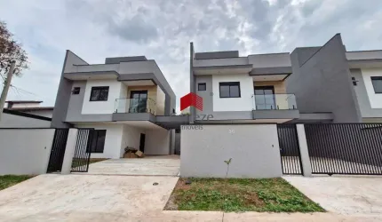 Sobrado com 133,01m² 3 quartos, à venda, no bairro Afonso Pena em São José dos Pinhais
