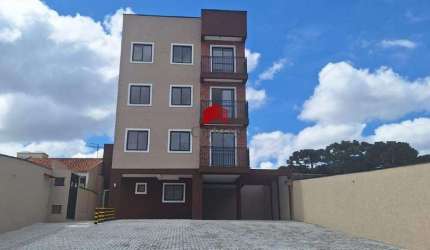Apartamento com 57,64m² 3 quartos, à venda, no bairro Parque da Fonte em São José dos Pinhais