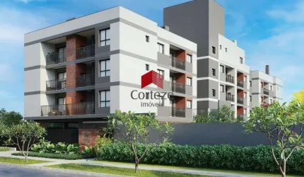 Apartamento com 49,42m² 2 quartos, à venda, no bairro Weissópolis em Pinhais