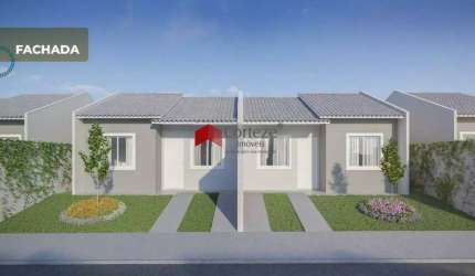 Casa em condomínio com 51,12m² 2 quartos, à venda, no bairro Campo Largo da Roseira em São José dos Pinhais