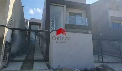 Sobrado em condomínio com 110m² 3 quartos, à venda, no bairro Xaxim em Curitiba