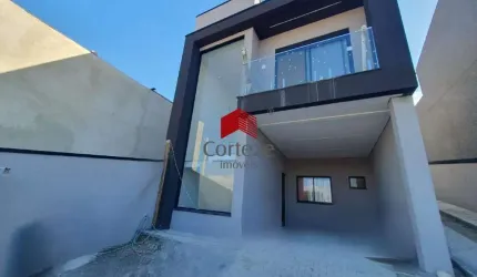 Sobrado com 122m² 3 quartos, à venda, no bairro Xaxim em Curitiba