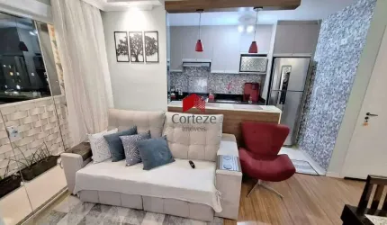Apartamento com 46,98m² 2 quartos, à venda, no bairro Parque da Fonte em São José dos Pinhais