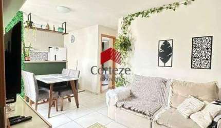 Apartamento com 38,4m² 2 quartos, à venda, no bairro Colônia Rio Grande em São José dos Pinhais