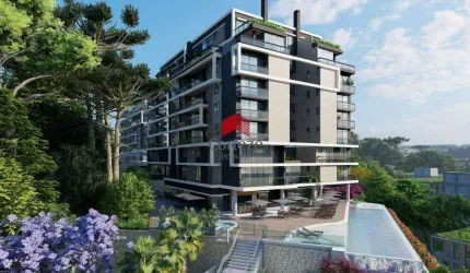 Cobertura com 231,88m² 4 quartos, à venda, no bairro Mossunguê em Curitiba