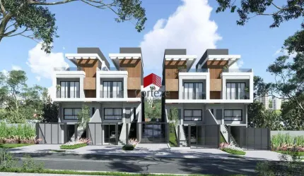 Sobrado em condomínio com 261,04m² , à venda, no bairro Água Verde em Curitiba