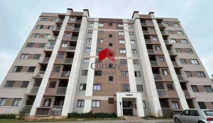 Apartamento com 54,46m² 2 quartos, para aluguel, no bairro Colônia Rio Grande em São José dos Pinhais