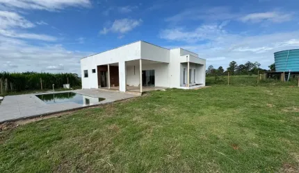 sitio zona rural com piscina