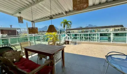 Cobertura com 4 dormitórios à venda, 205 m² por R$ 2.380.000,00 - Barra da Tijuca - Rio de Janeiro/RJ