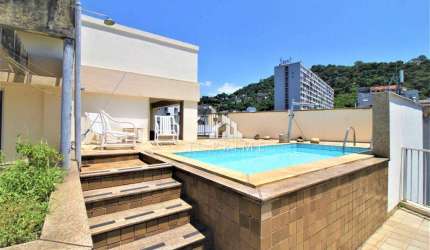 Cobertura com 2 dormitórios à venda, 283 m² por R$ 2.100.000 - Laranjeiras - Rio de Janeiro/RJ