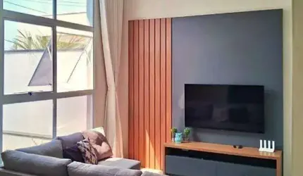 Casa térrea incrível no Condomínio Jardins do Império - Ytu, com 123m² de construção por R$940.000 - Indaiatuba/SP