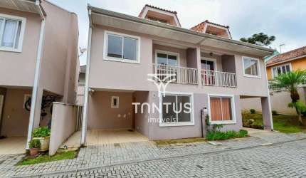 Sobrado com 3 dormitórios à venda, 114 m² por R$ 639.000,00 - Santa Felicidade - Curitiba/PR