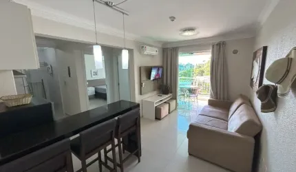 Lindo apartamento de 01 dormitório em Bombas