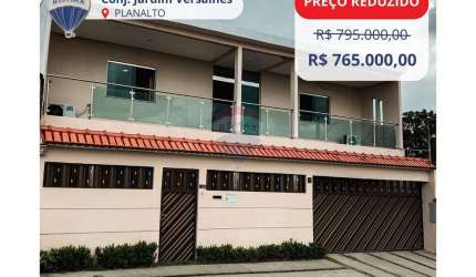Casa 2 pisos no Versalhes com preço reduzido de R$ 795mil por R$ 765mil