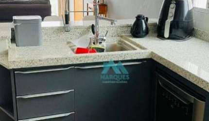 Apartamento com 2 dormitórios à venda, 57 m² por R$ 195.500,00 - Vitória Vale - Caçapava/SP