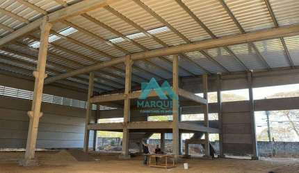 Excelente Galpão na marginal da Dutra em Caçapava  com 1344 de área construída