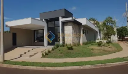 Casa em condomínio fechado com 3 quartos à venda na Avenida Oscar Niemeyer, Bonfim Paulista, Ribeirão Preto, 196 m2 por R$ 1.600.000