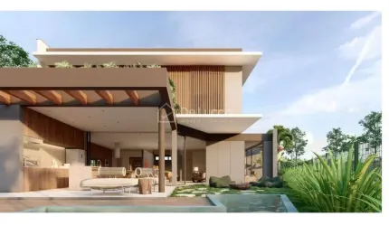 Casa em condomínio fechado com 5 quartos à venda na Rua das Palmas, 1, Alphaville Dom Pedro 3, Campinas, 327 m2 por R$ 4.300.000