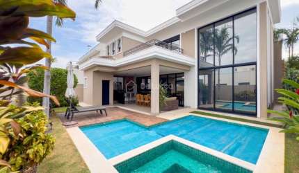 Casa em condomínio fechado com 3 quartos à venda na Avenida Carlos Diaulas Serpa, 100, Loteamento Parque dos Alecrins, Campinas, 310 m2 por R$ 3.100.000