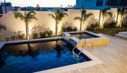 Casa em condomínio fechado com 4 quartos à venda na Avenida Carlos Diaulas Serpa, 100, Loteamento Parque dos Alecrins, Campinas, 320 m2 por R$ 2.980.000