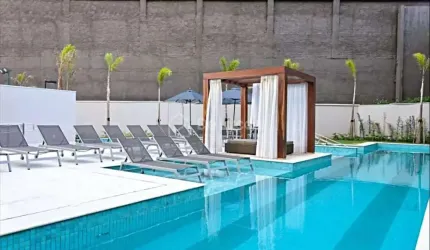 Apartamento com 2 quartos à venda na Avenida Governador Pedro de Toledo, 935, Bonfim, Campinas, 54 m2 por R$ 650.000